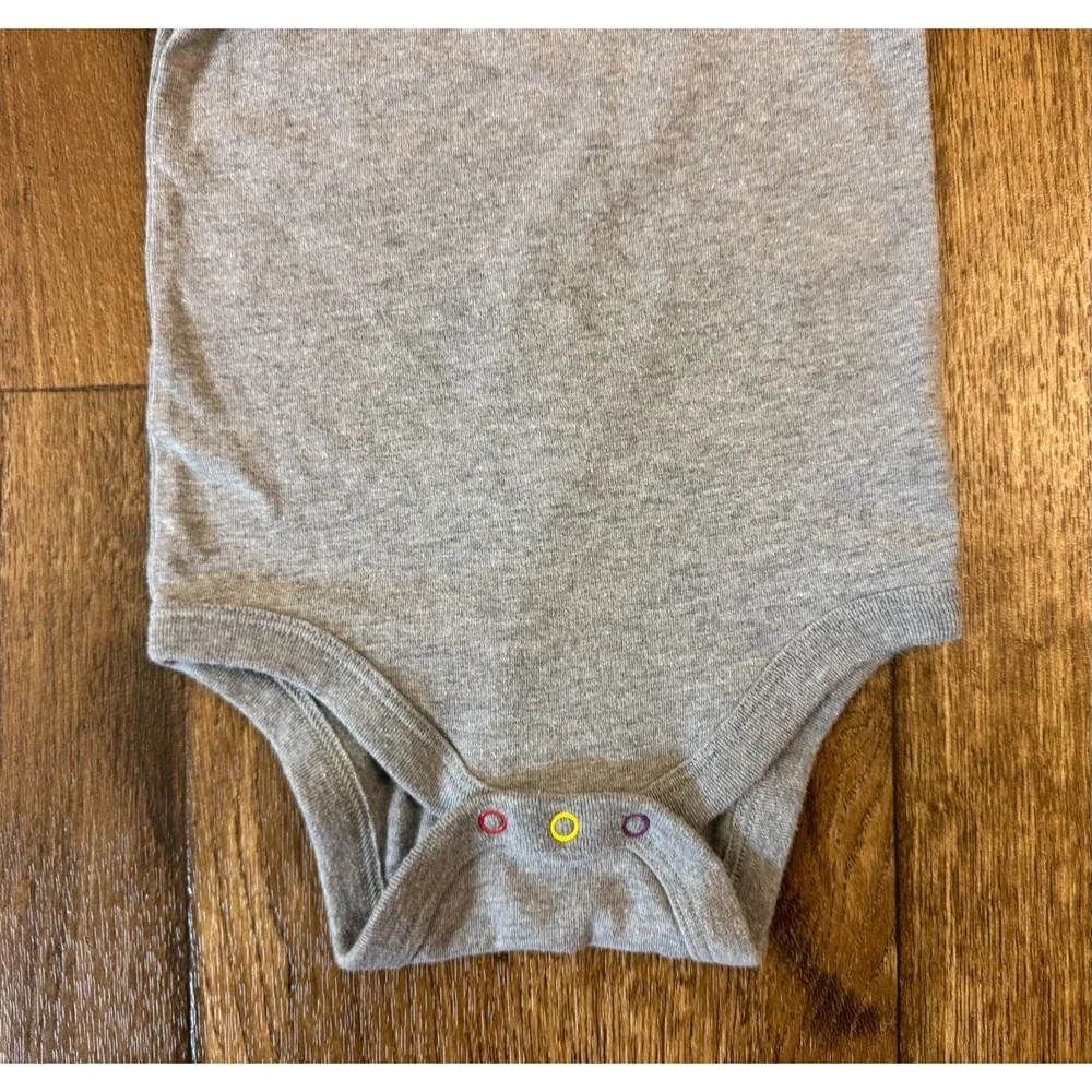 Cat & Jack Bodysuit 6/9 Months Unity Inclusion Rainbow Short Sleeve Romper 1 PC